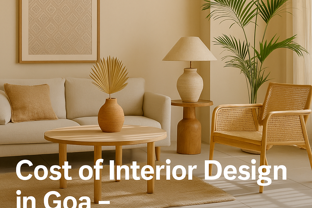 cost of interior design in goa 2025