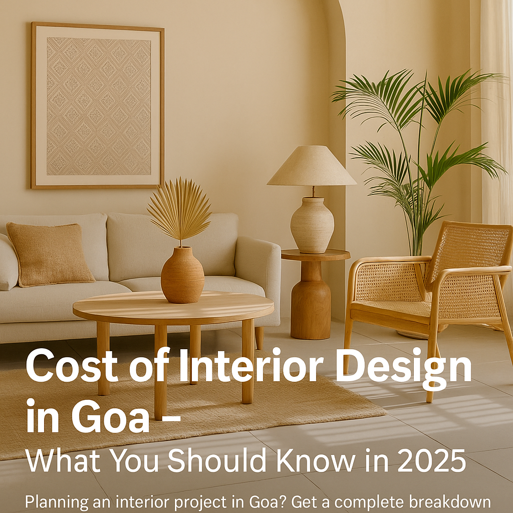 cost of interior design in goa 2025