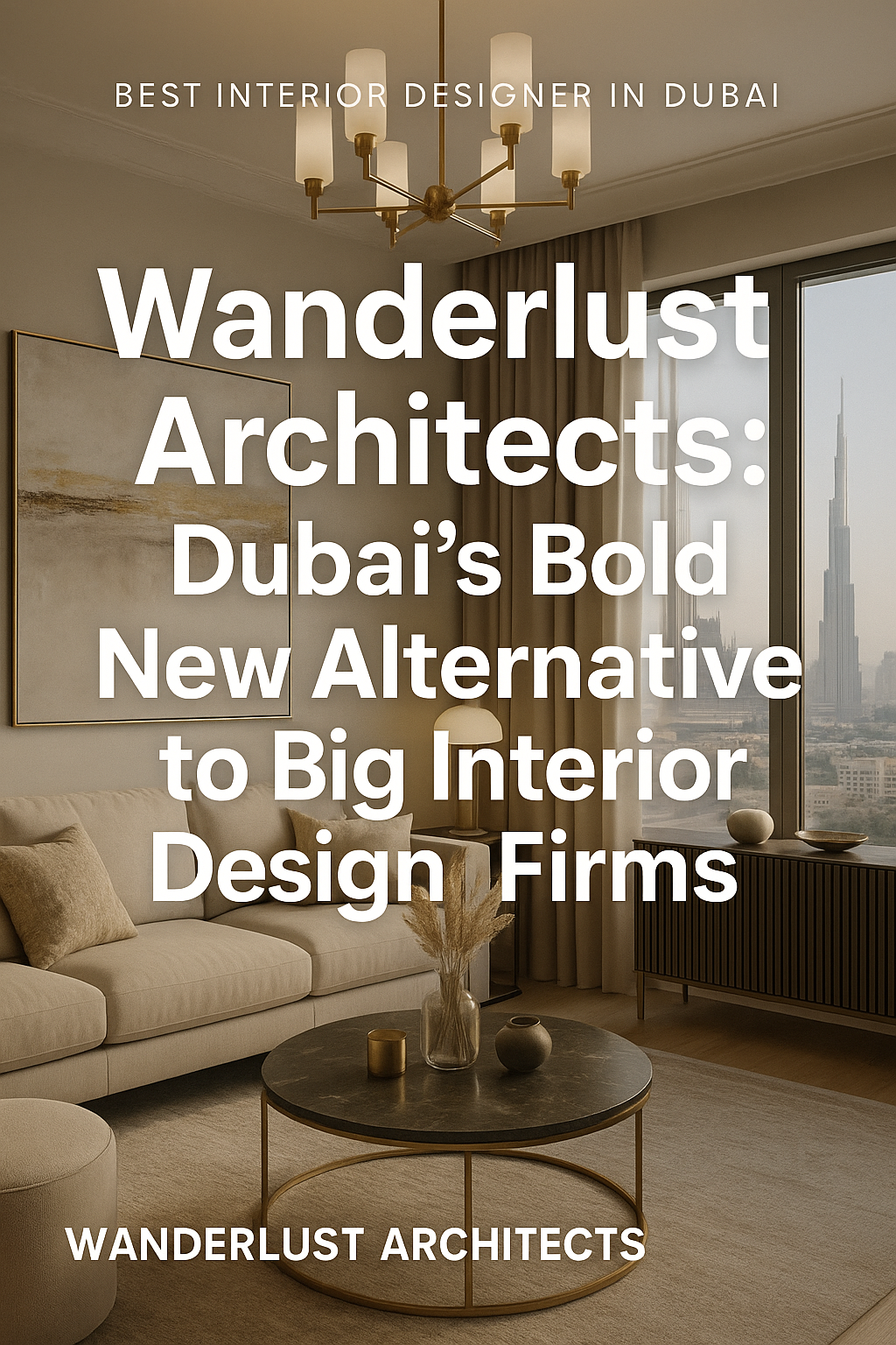 Wanderlust Architects - Best Interior Designer in Dubai for Boutique Luxury Homes