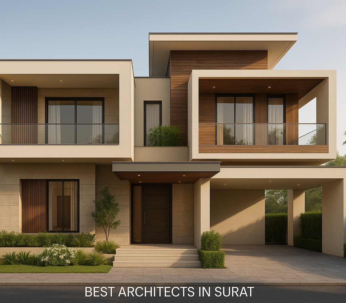Modern luxury home designed by the best architects in Surat