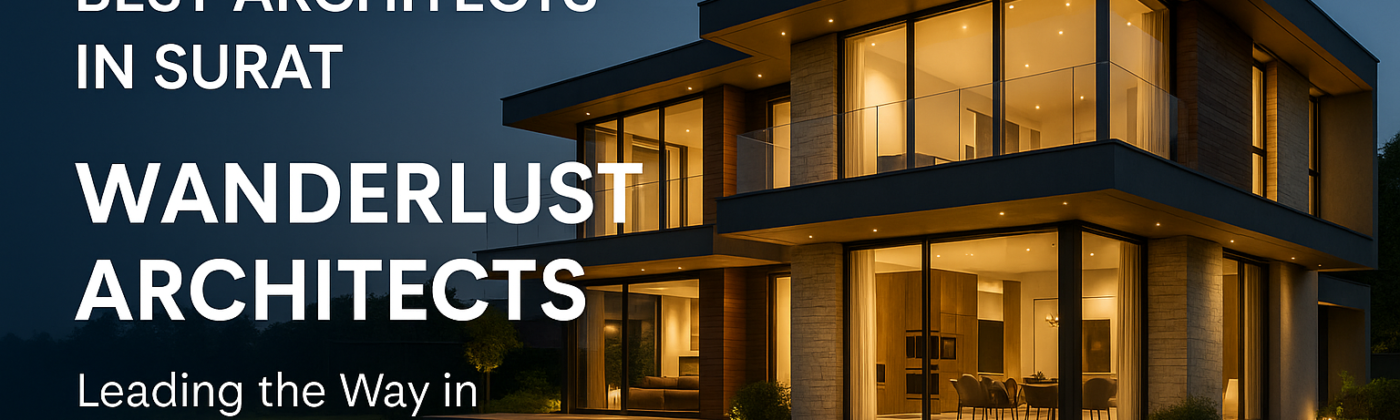 Best architects in Surat – Wanderlust Architects luxury villa design