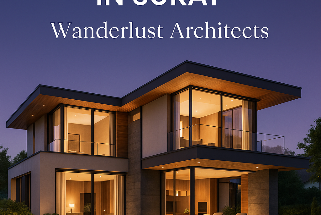 Best architects in Surat – Wanderlust Architects luxury villa design