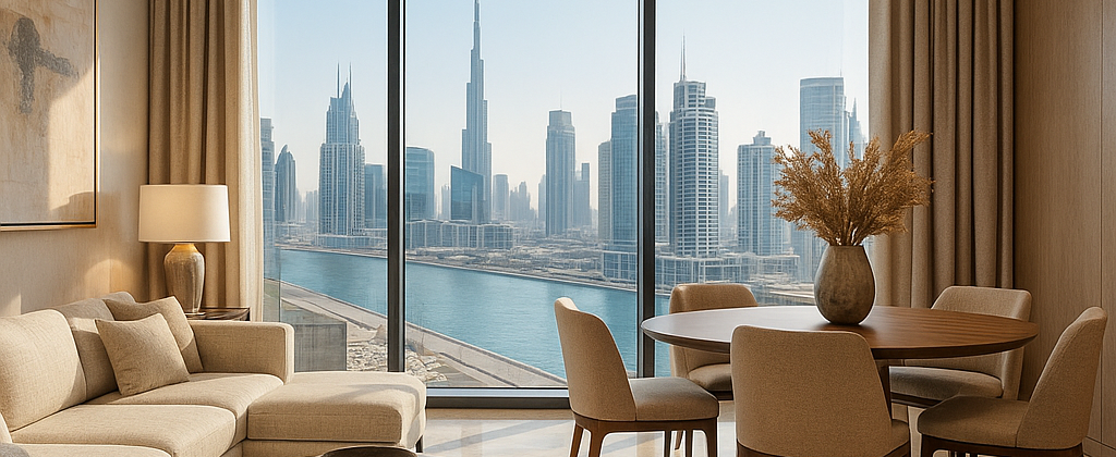 “Interior Designers in Dubai 2025 – Luxury Living Room by Wanderlust Architects”