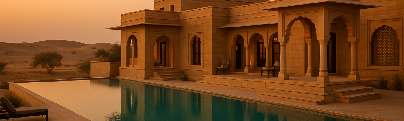best architects for resorts in Rajasthan