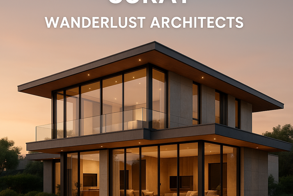 Best architects in Surat – Wanderlust Architects modern villa design