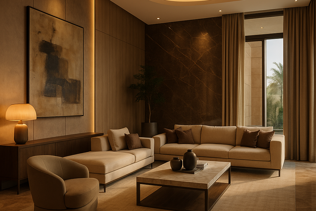 Luxury Villas in Dubai – Interior by Wanderlust Architects