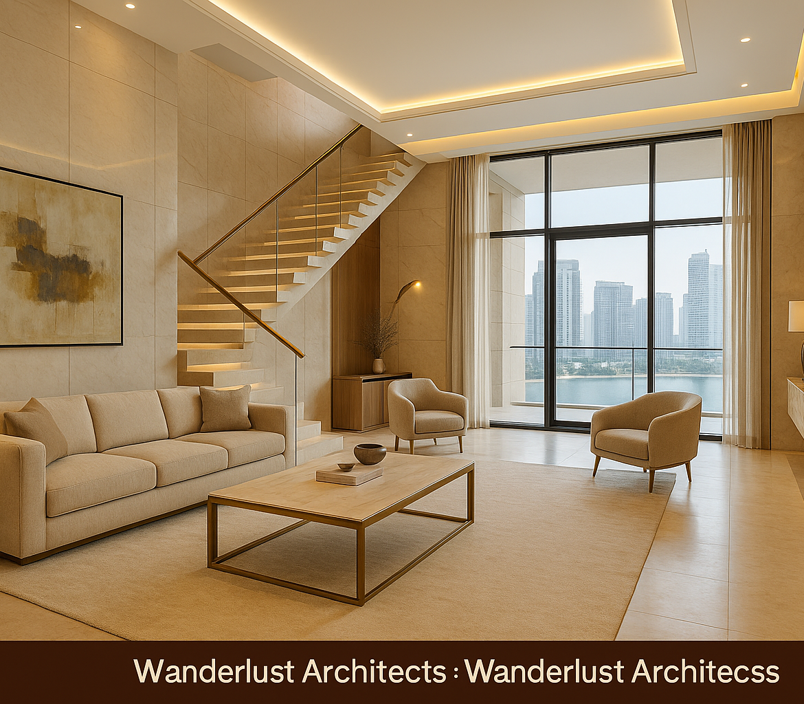 Best interior and fit out company in Dubai – Wanderlust Architects luxury villa interior