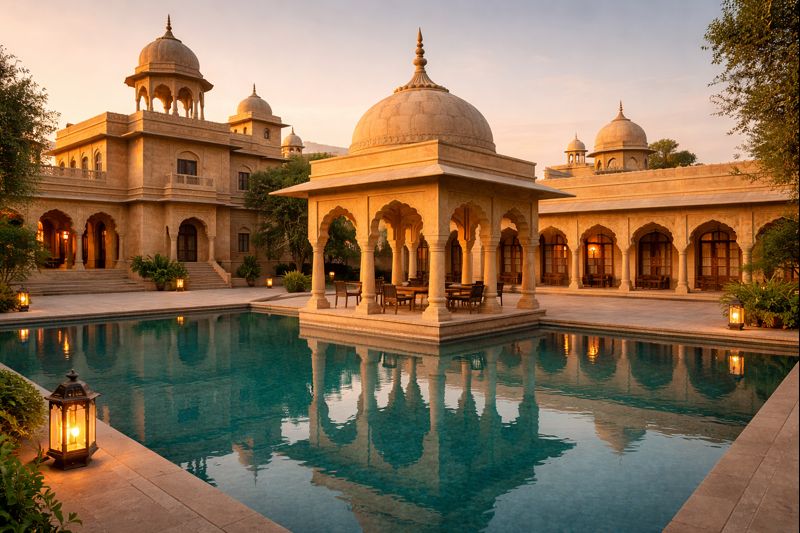 Best boutique hotel architects in Rajasthan designing heritage-inspired luxury hotels – Wanderlust Architects
