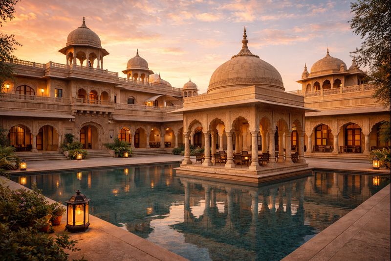 Best heritage hotel architects in Rajasthan designing palace-style luxury hotels – Wanderlust Architects