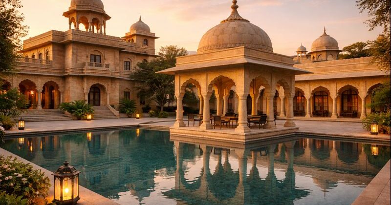 Best hotel architects in Rajasthan 2026 designing future-ready luxury hotels – Wanderlust Architects
