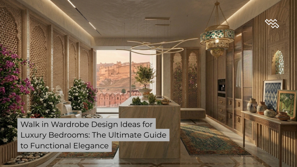 Walk in wardrobe design ideas