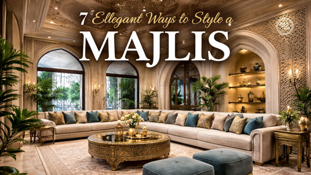 7 Elegant Ways to Style a Majlis