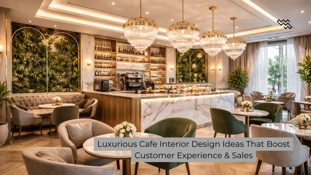 Luxurious Cafe Interior Design Ideas