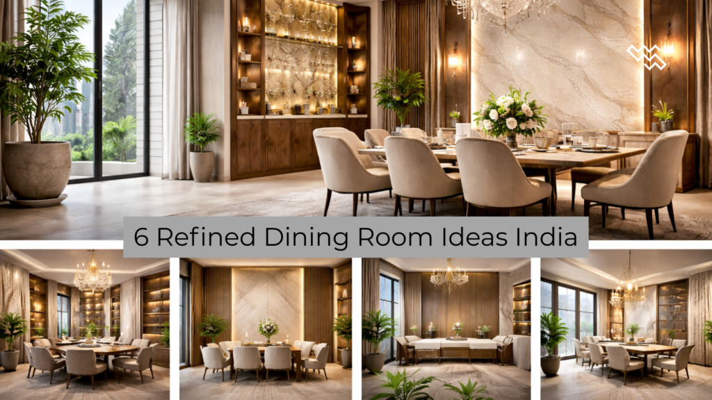 Refined Dining Room Ideas India