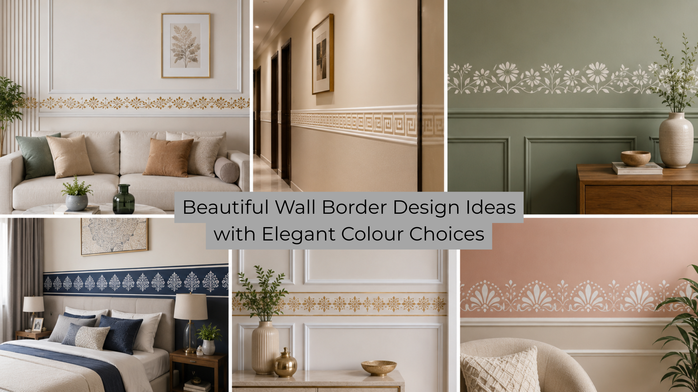 Beautiful Wall Border Design Ideas