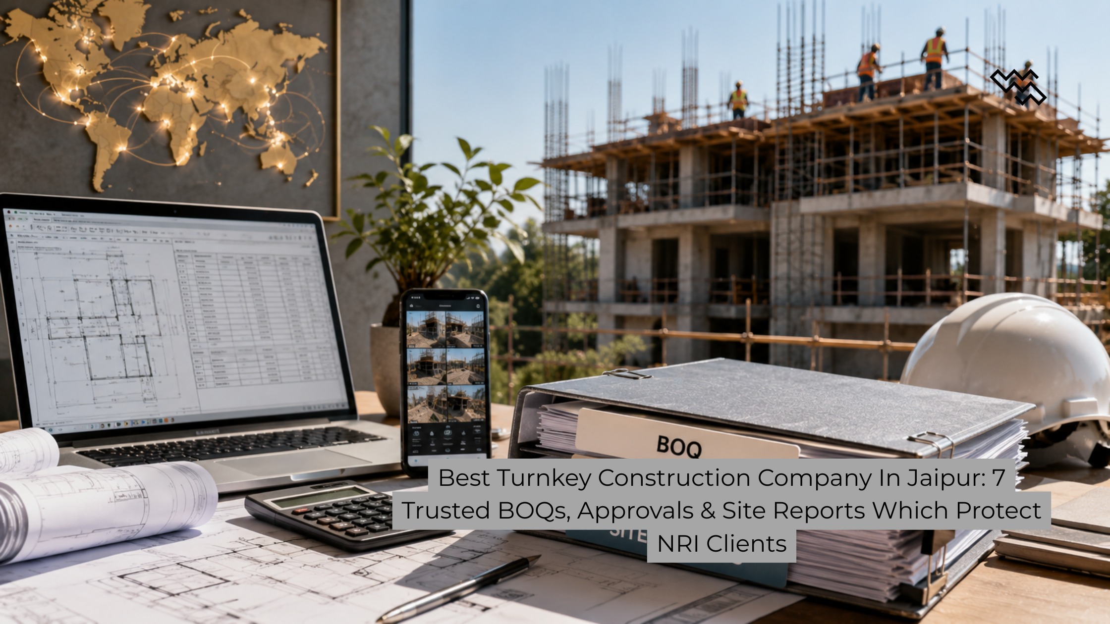 Best Turnkey Construction : 7 Trusted BOQs, Approvals & Site Reports Which Protect NRI ClientsCompany In Jaipur