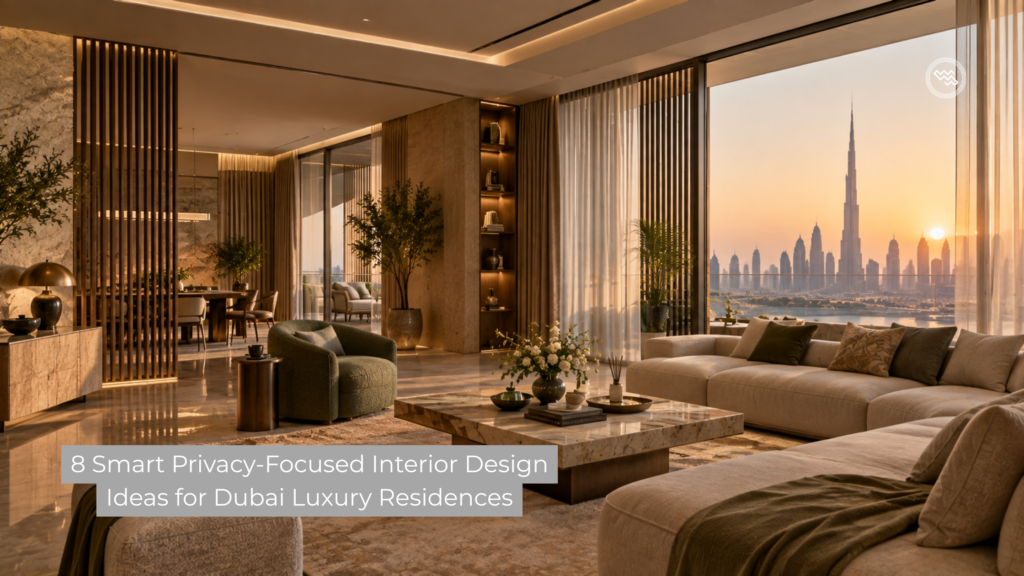 Interior Design Ideas for Dubai Luxury Residences